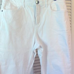Christopher and Banks white jeans ---Size 12